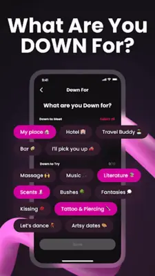 DOWN Dating App Date Near Me android App screenshot 2